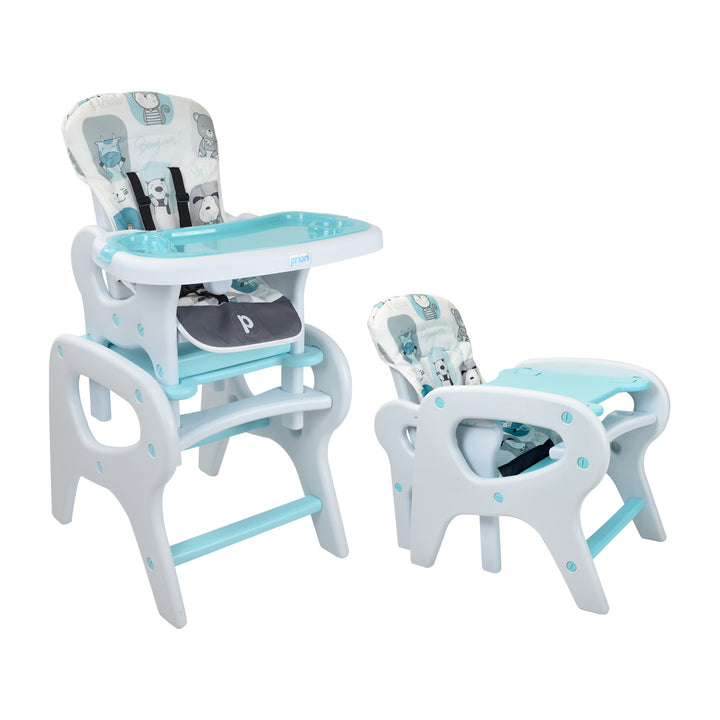 Comedor Bebe Escritorio PCM-10 Animals Azul Priori