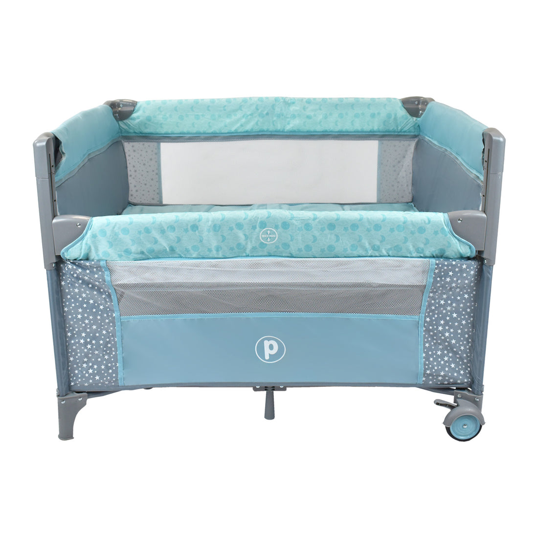 Cuna Colecho Bebe Priori Ariel Sky Celeste