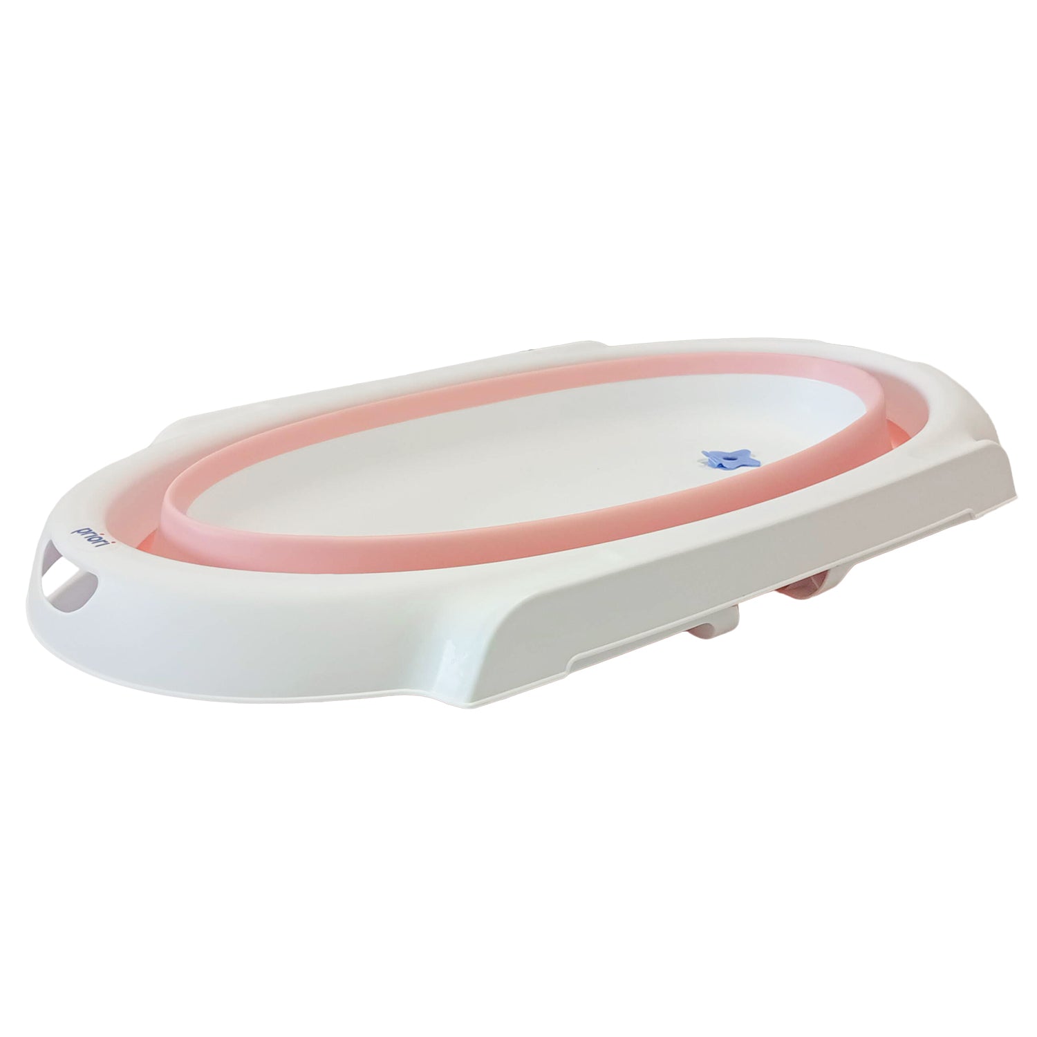 Bañera Bebe Plegable Portatil Suiza Priori rosa (Empaque Deteriorado)