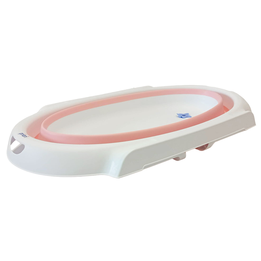 Bañera Bebe Plegable Portatil Suiza Priori rosa (Empaque Deteriorado)