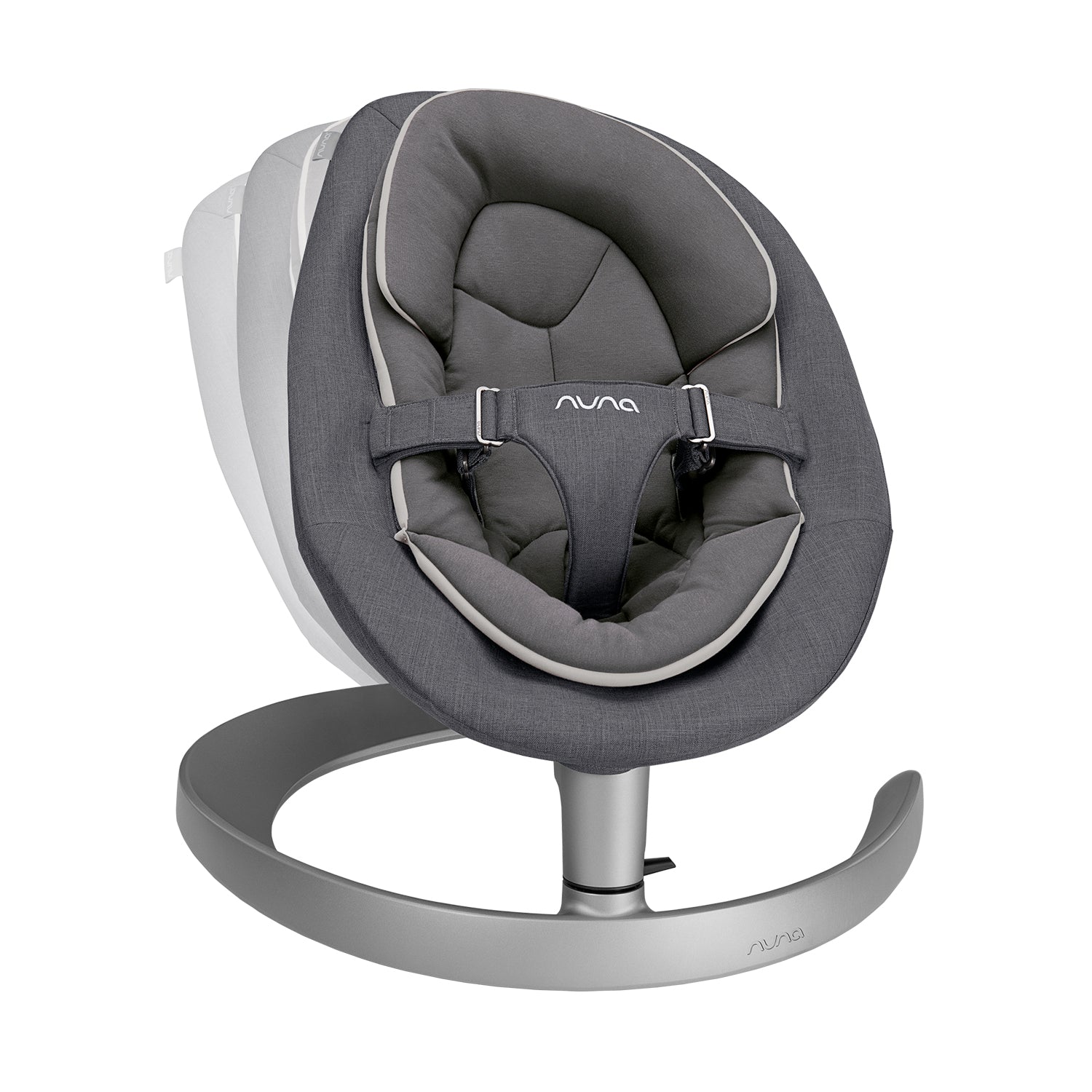 Silla Mecedora Bebe Nuna Leaf Grow Gris