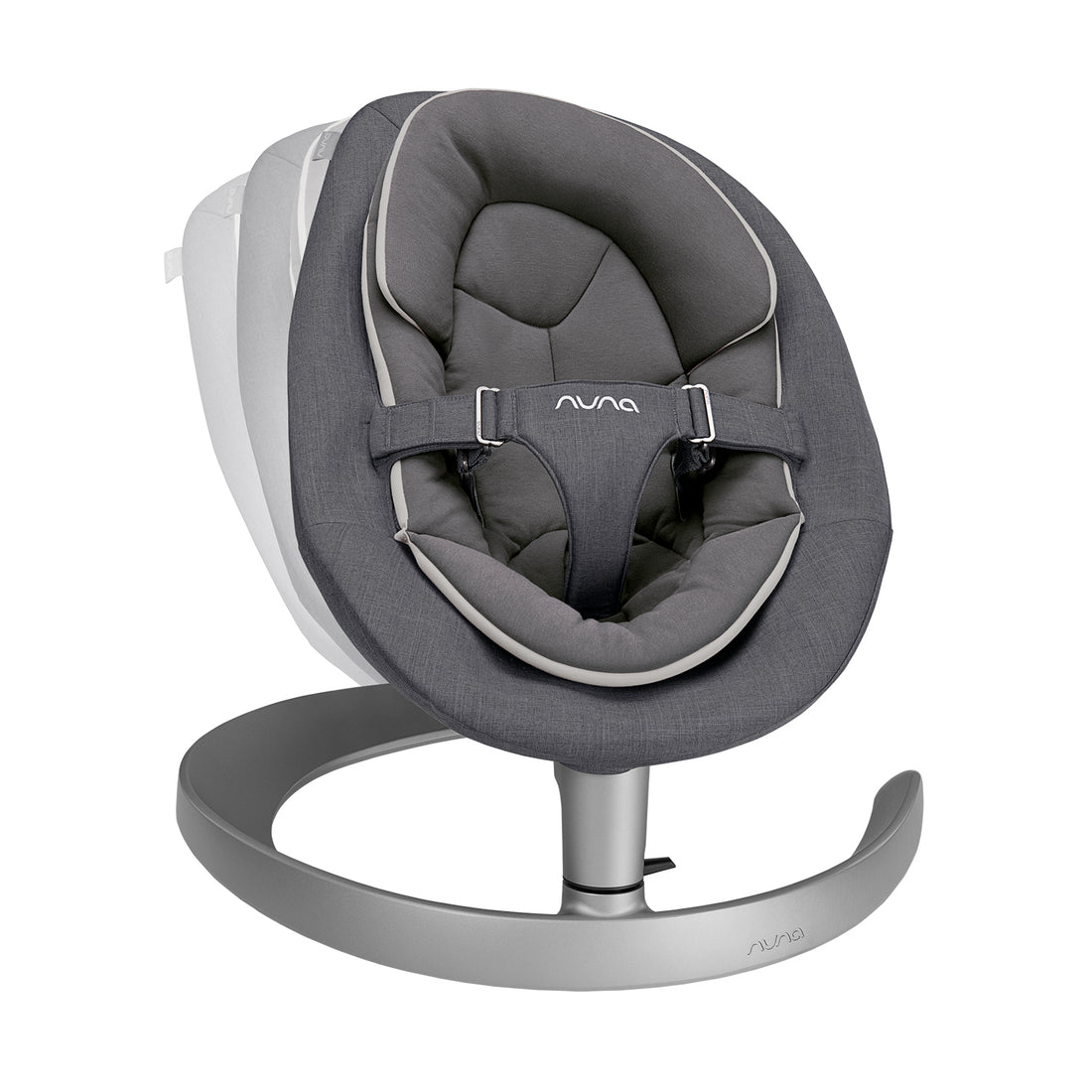 Silla Mecedora Bebe Nuna Leaf Grow Gris