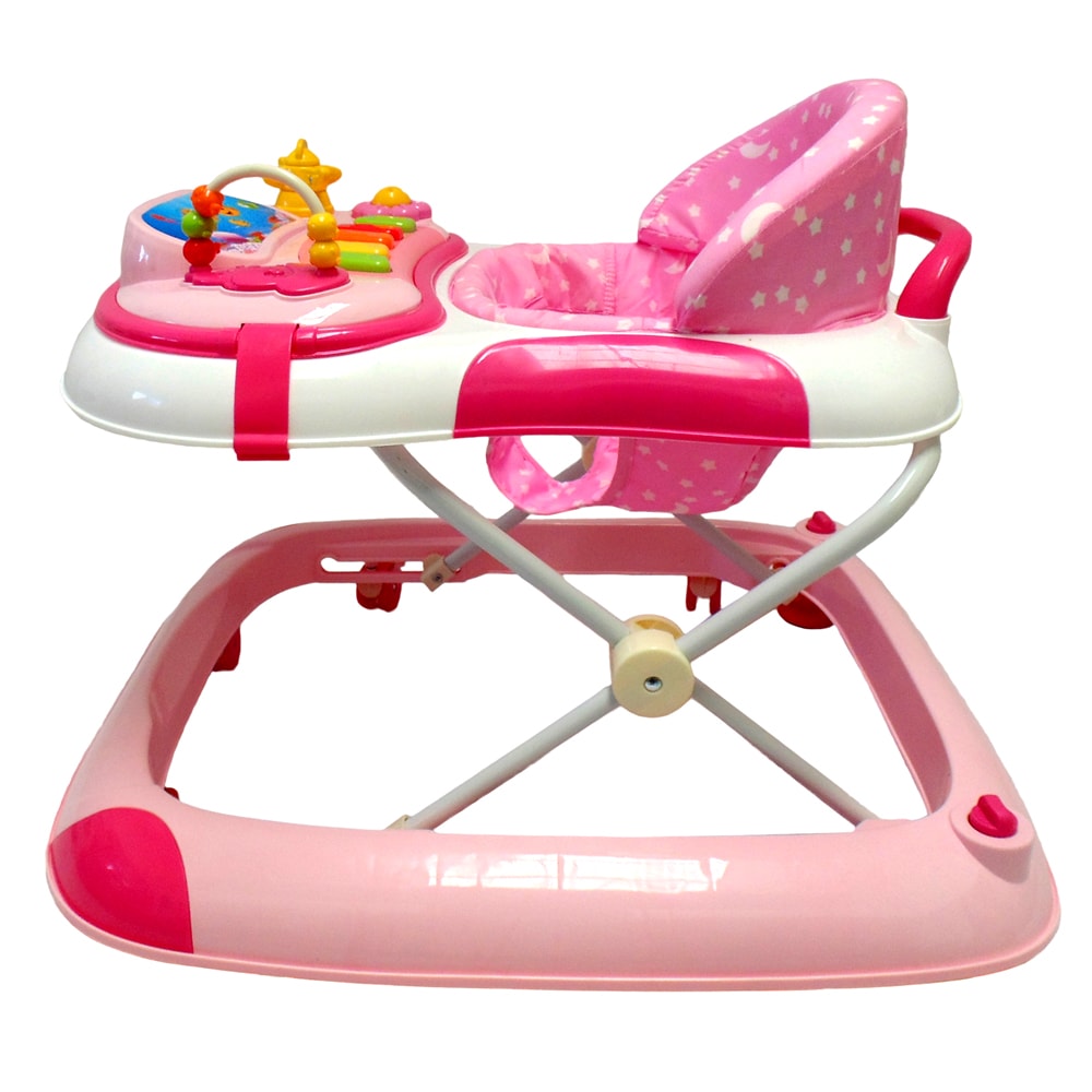 Caminador Musical Happy Baby Cm-002 Rosa