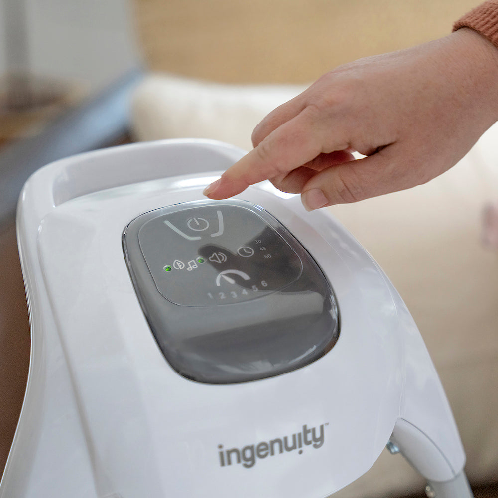 Columpio Vibratorio Bebe Ingenuity Rosa 11624