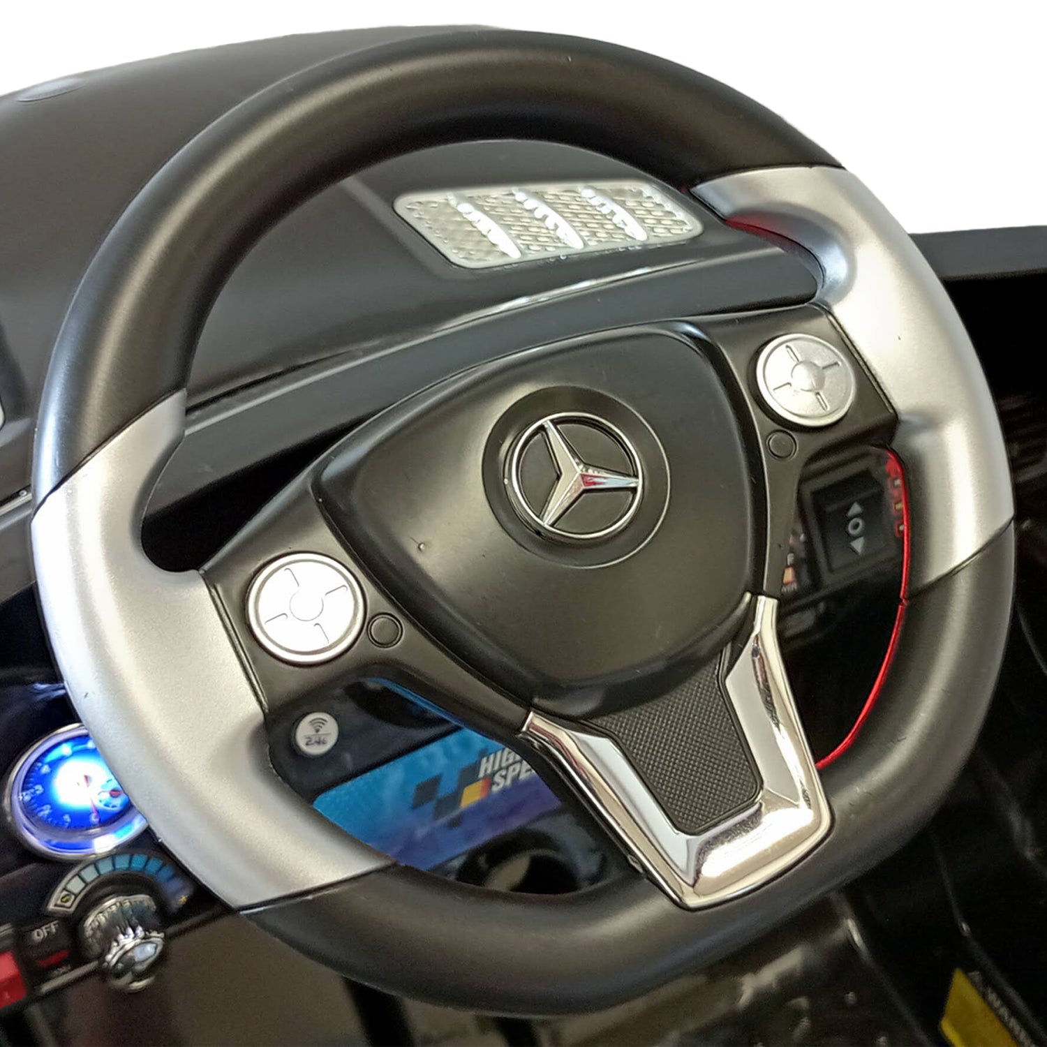 Carro Electrico Mercedes Benz Negro 7996