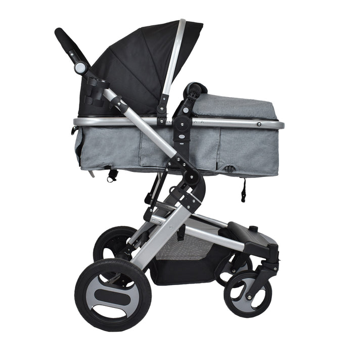 Coche Bebe Moisés Wow Ts Happy Baby Negro