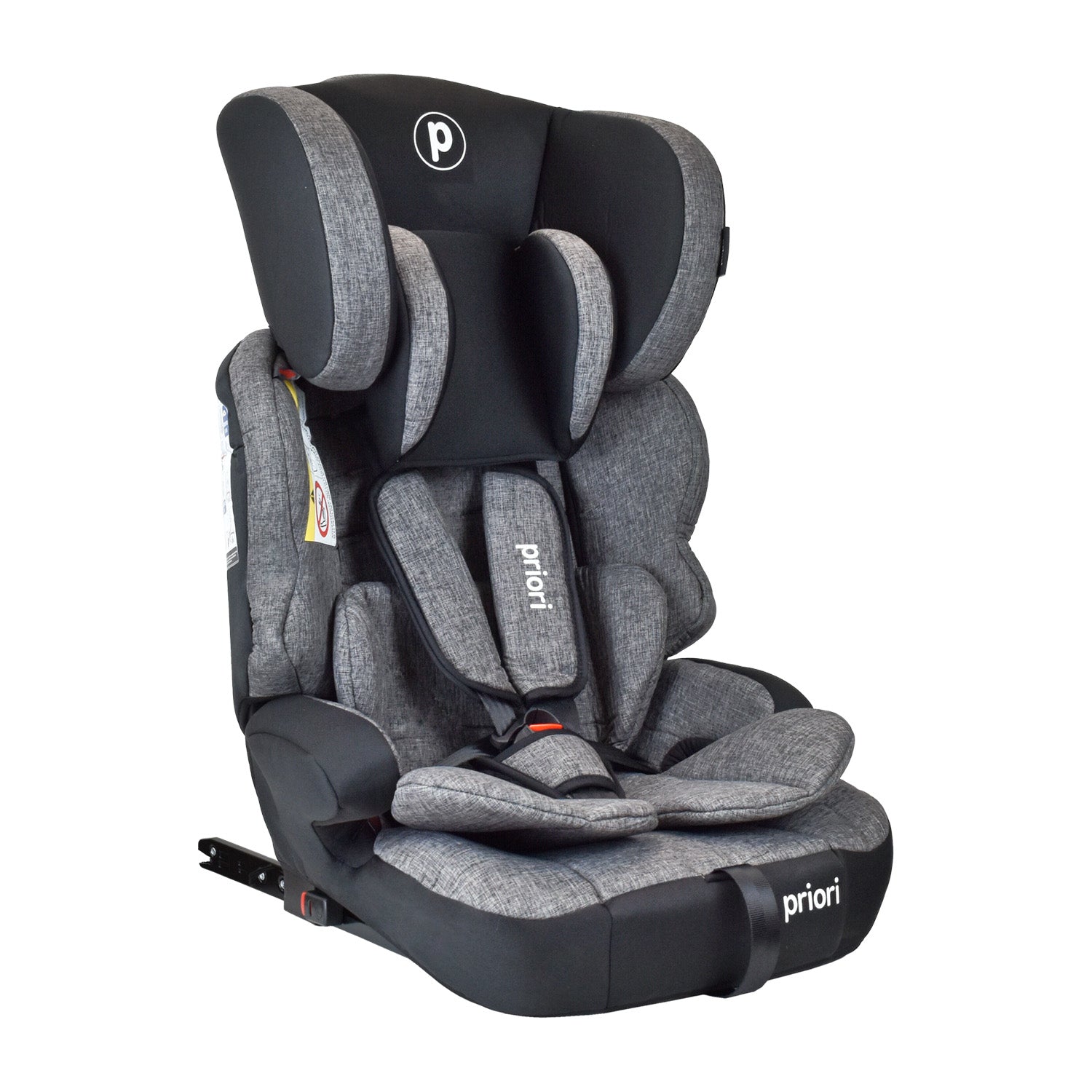 Silla de Carro Bebe Priori Thunder Con Isofix Gris Oscuro