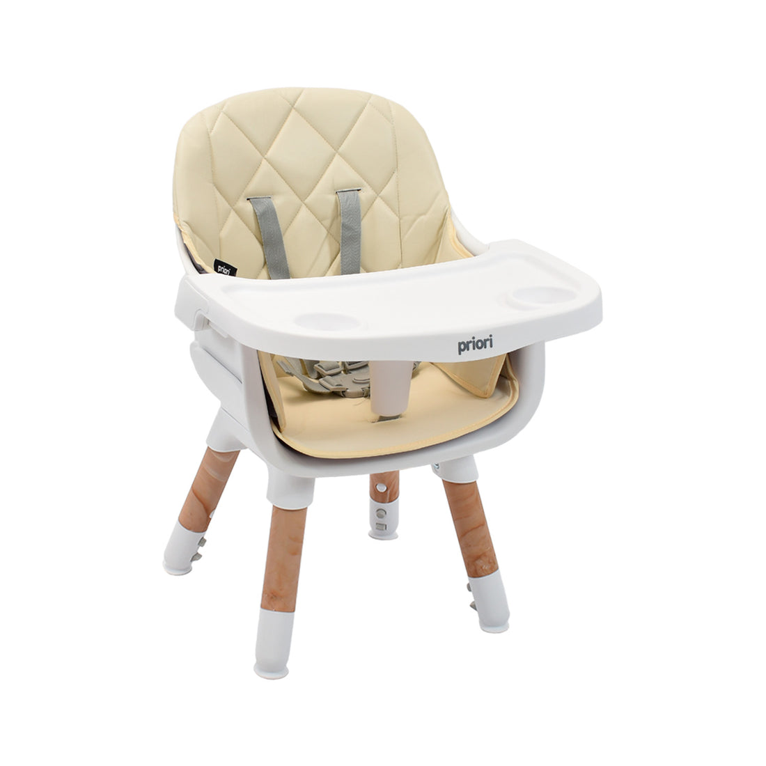Silla Comedor Bebé 6 en 1 Mila Beige  Priori Beige