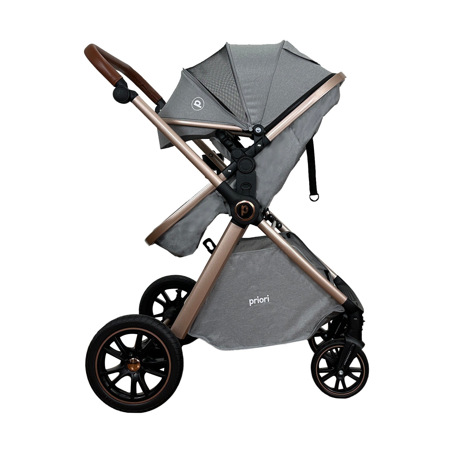 Coche Bebe Moise Snow Priori Gris