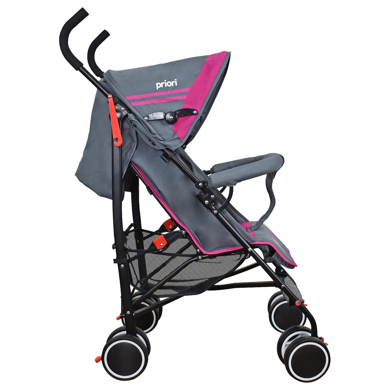 Coche Bebe Paseador Veneto Lyne Priori Rosa