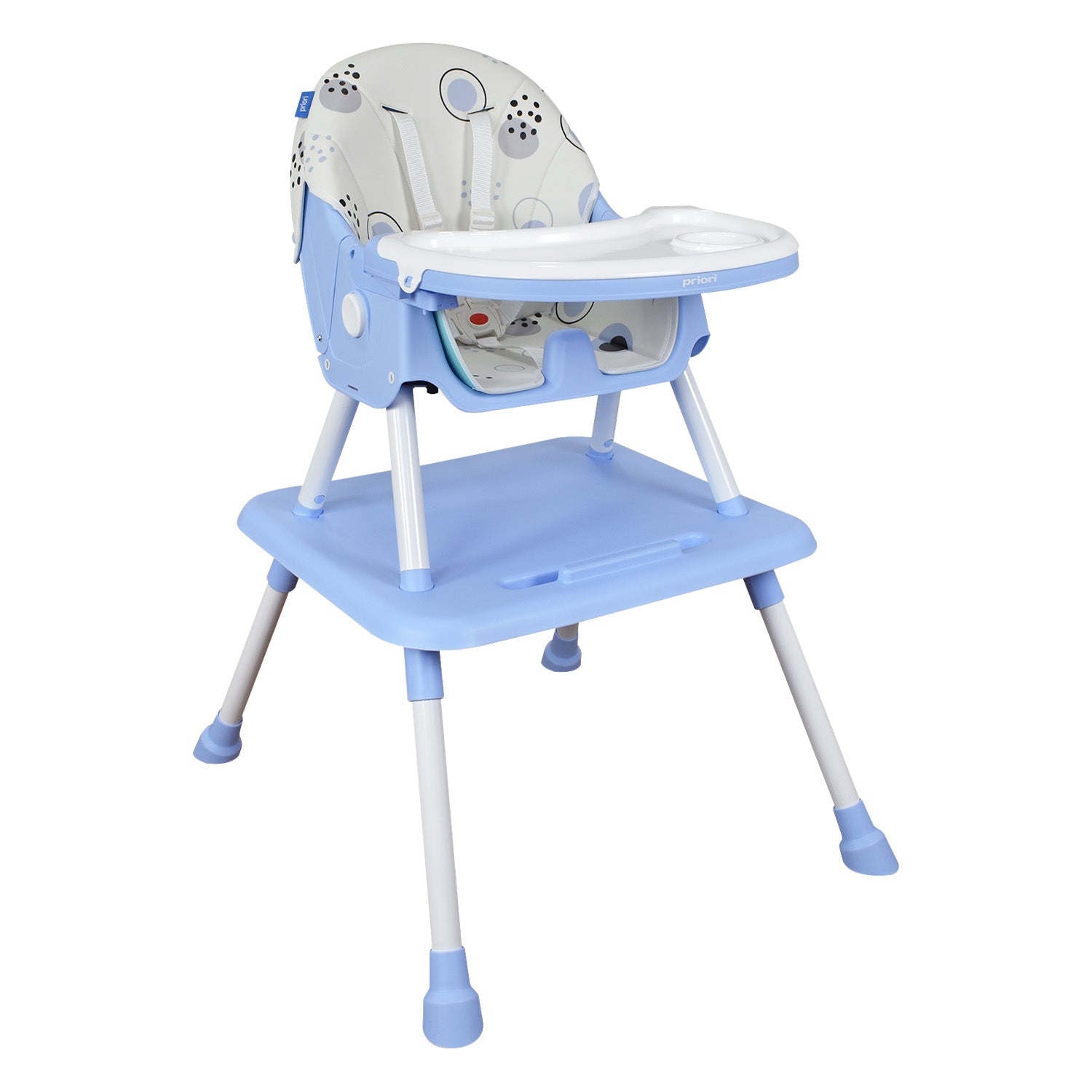 Silla comedor 3 en 1 Mia Azul Priori