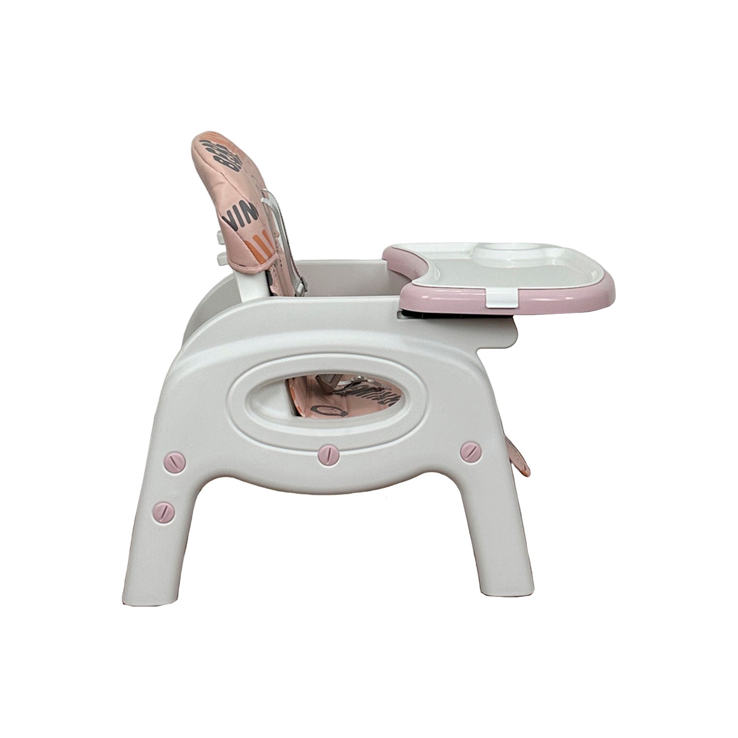 Silla Comedor Bebe Duna Happy Baby Rosa