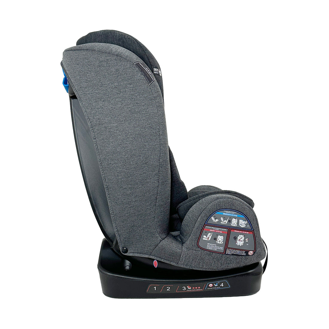 Silla para carro bebe Happy Baby Italia Gris