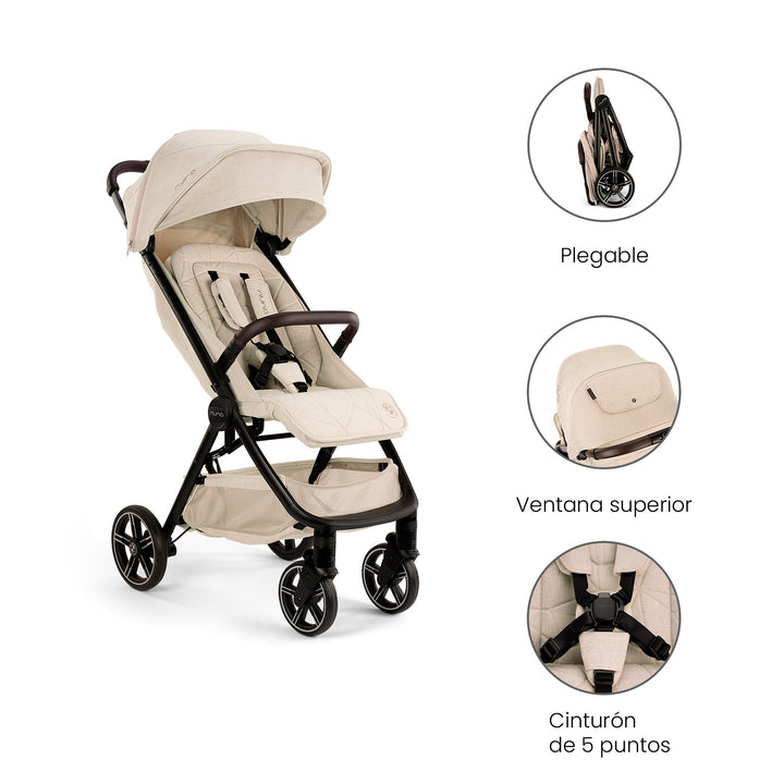 Coche Bebe Nuna Para Avión TRVL Lx BMW Mica