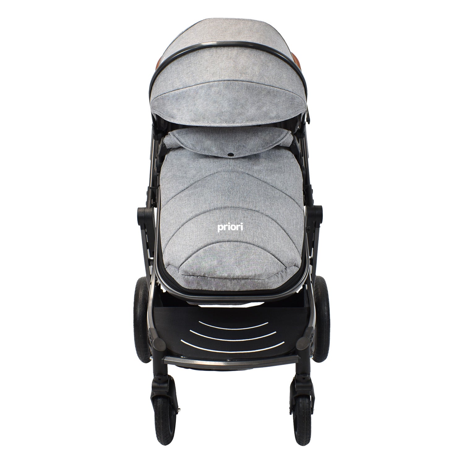 Coche Moises Bebé Mily Cs Gris Priori