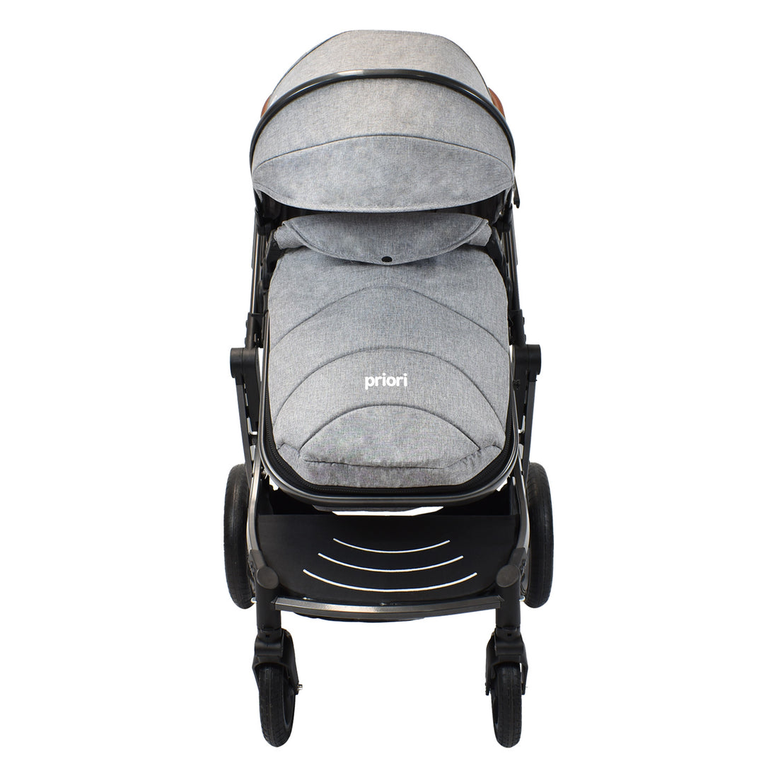 Coche Moises Bebé Mily Cs Gris Priori
