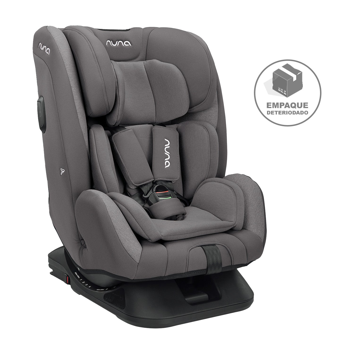 Silla de carro Bebe Nuna Isofix Tres  Lx  Granite (Empaque Deteriorado)