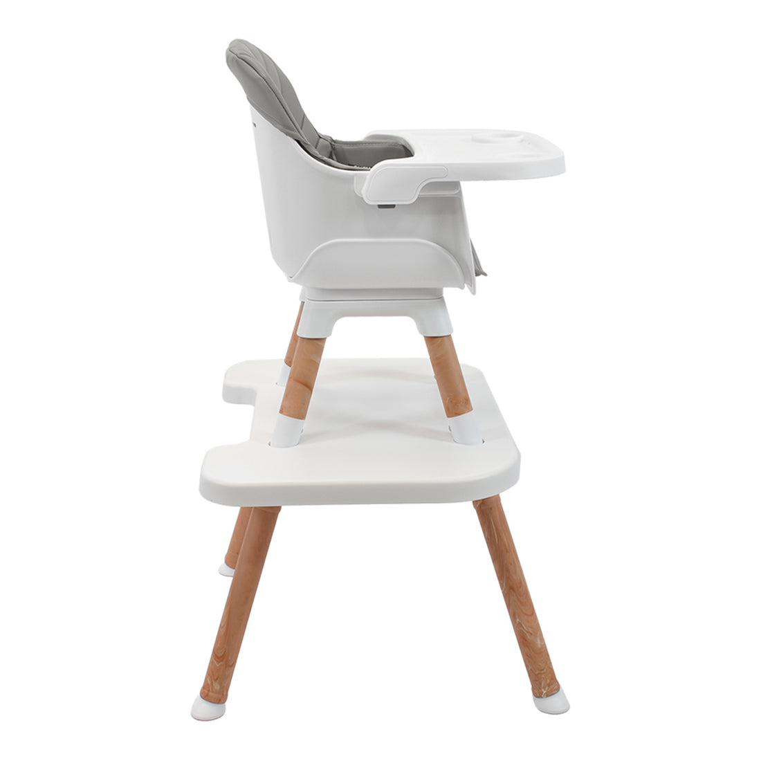 Silla Comedor Bebé 6 en 1 Mila Gris Priori