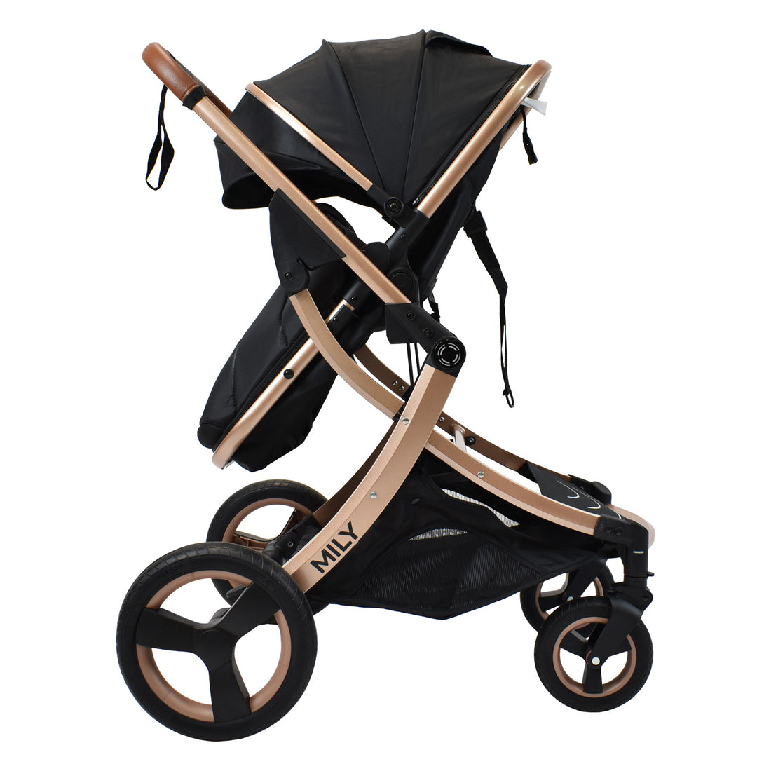 Coche Moises Bebé Mily Cs Negro Priori