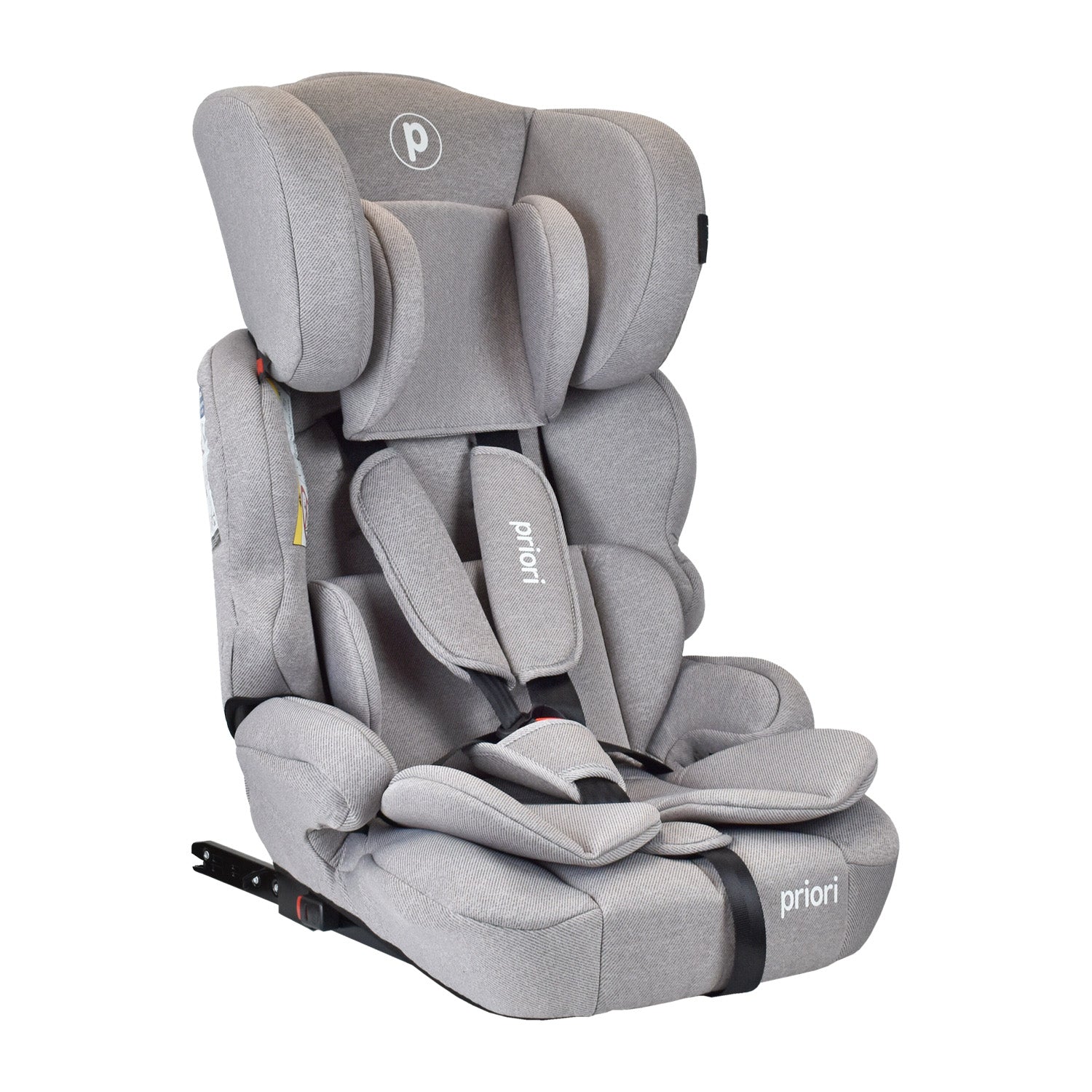 Silla de Carro Bebe Priori Thunder Con Isofix Gris Plata