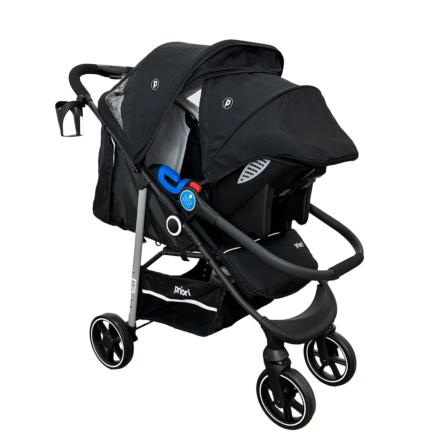Coche Bebe 3 en 1 Charlotte Priori Negro