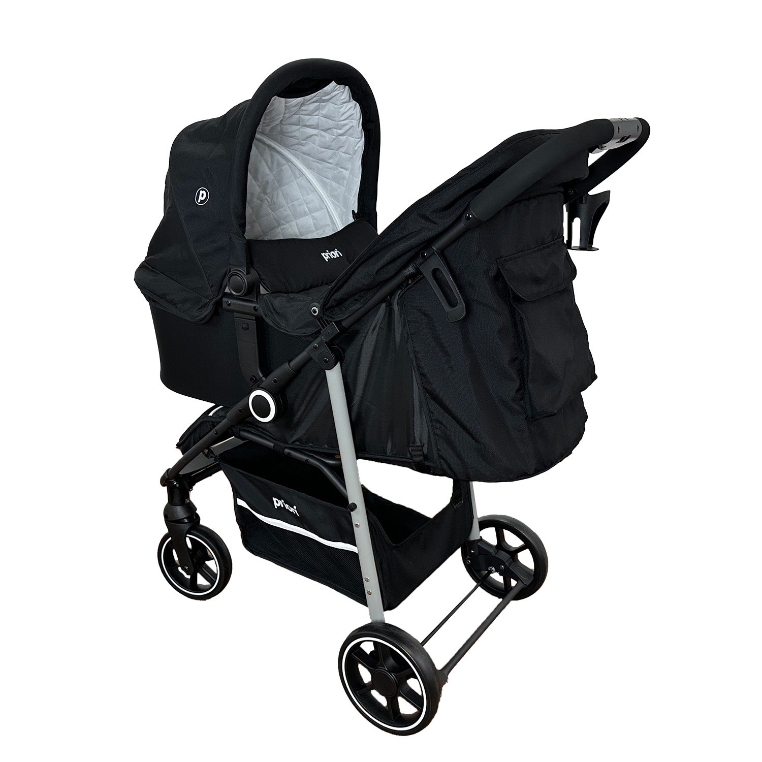 Coche Bebe 3 en 1 Charlotte Priori Negro
