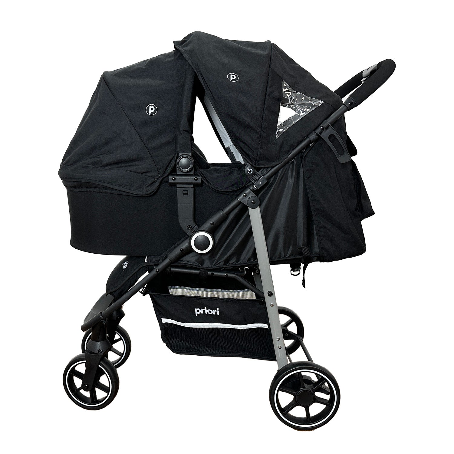 Coche Bebe 3 en 1 Charlotte Priori Negro