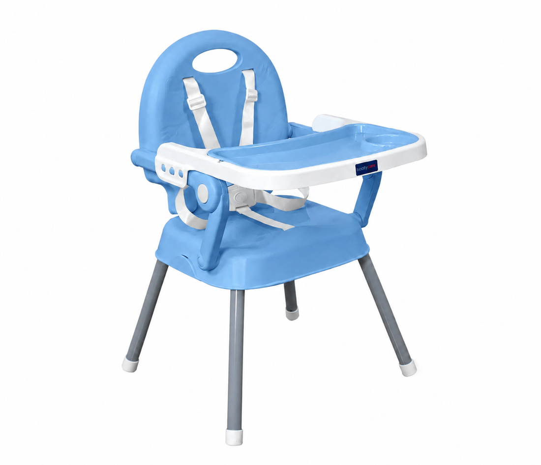 Silla Comedor 3 en 1 bebé CP7000N Happy Baby Azul