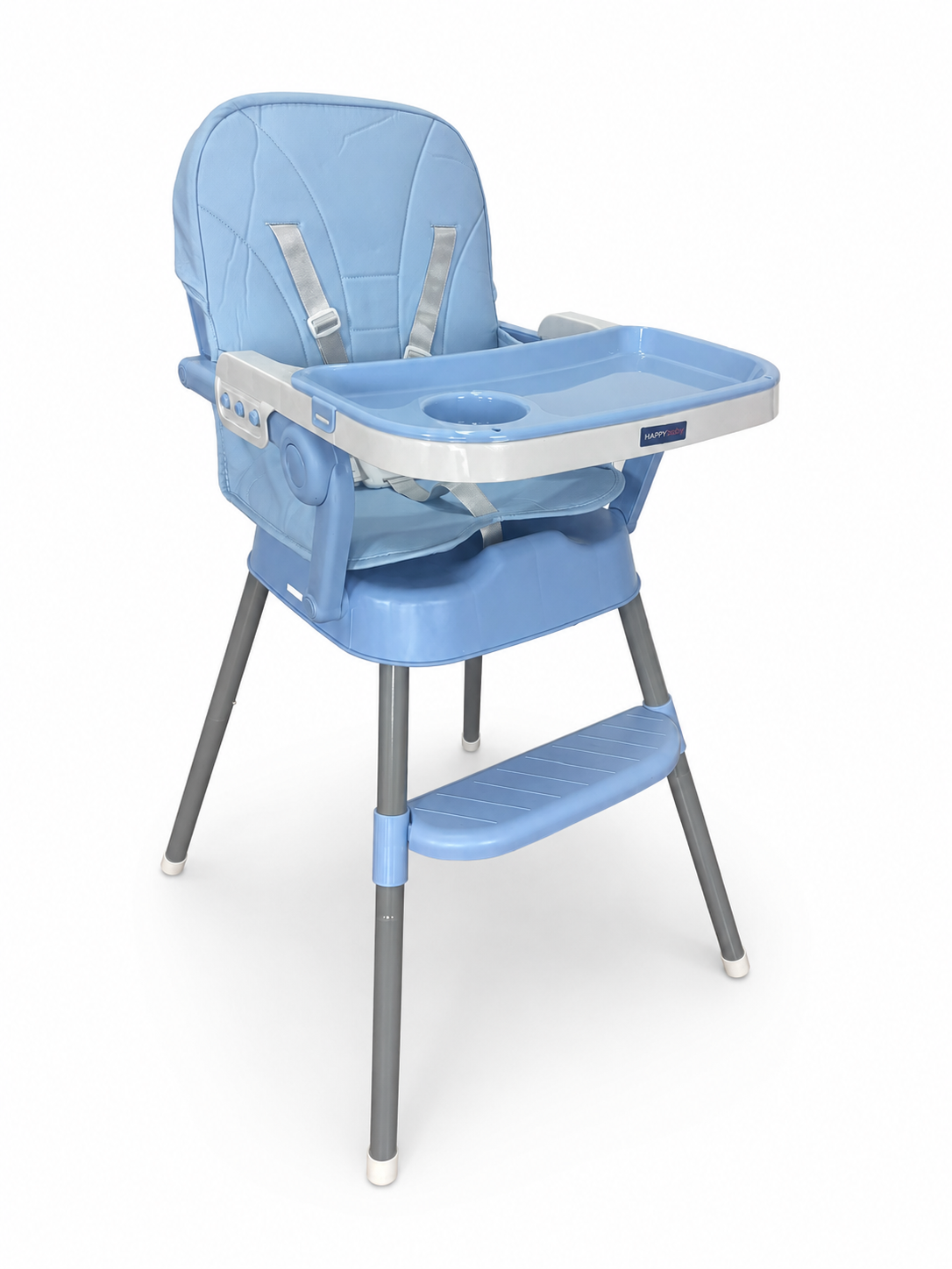 Silla Comedor 3 en 1 bebé CP7000N Happy Baby Azul