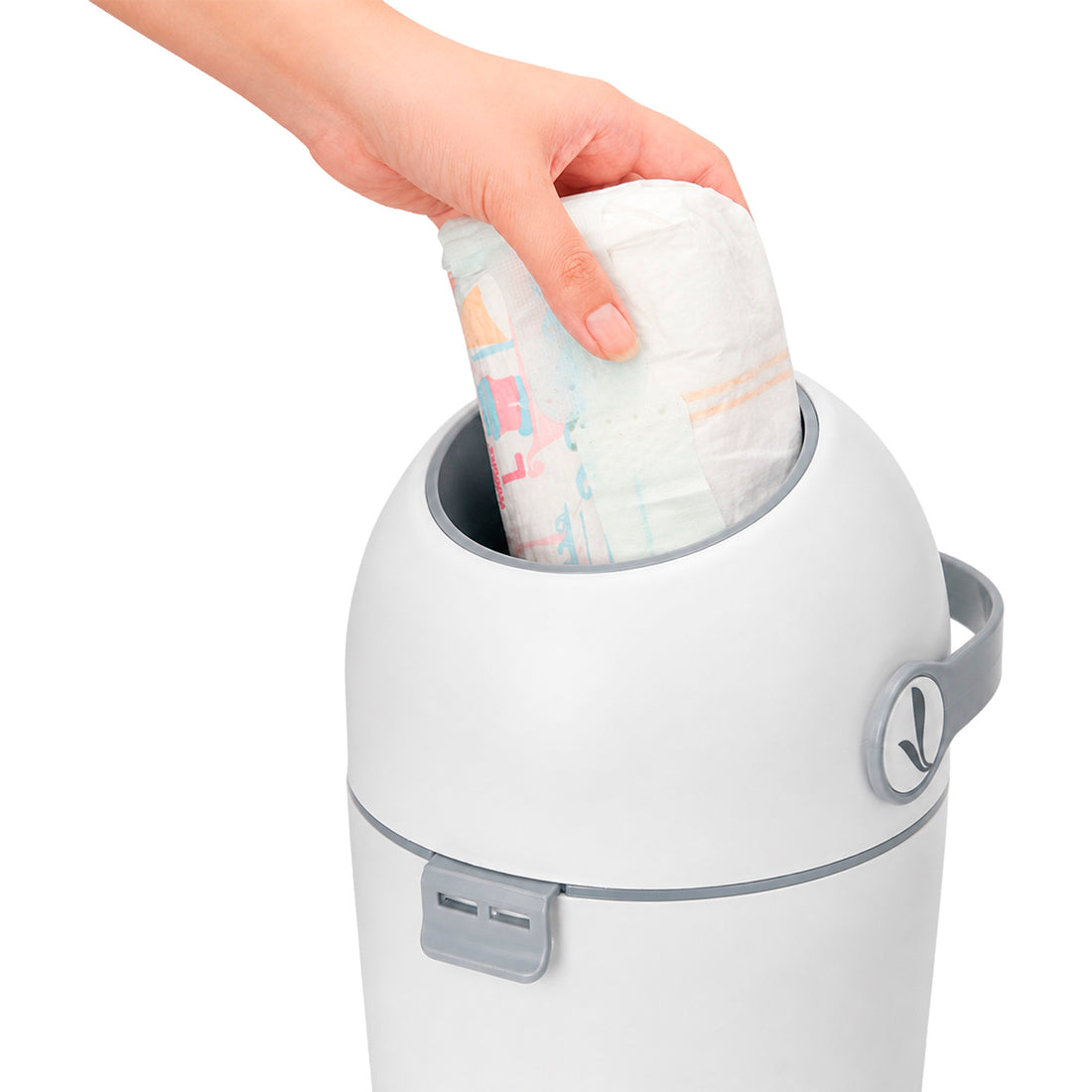 Contenedor de Pañales Bebé Premium Baby Gris