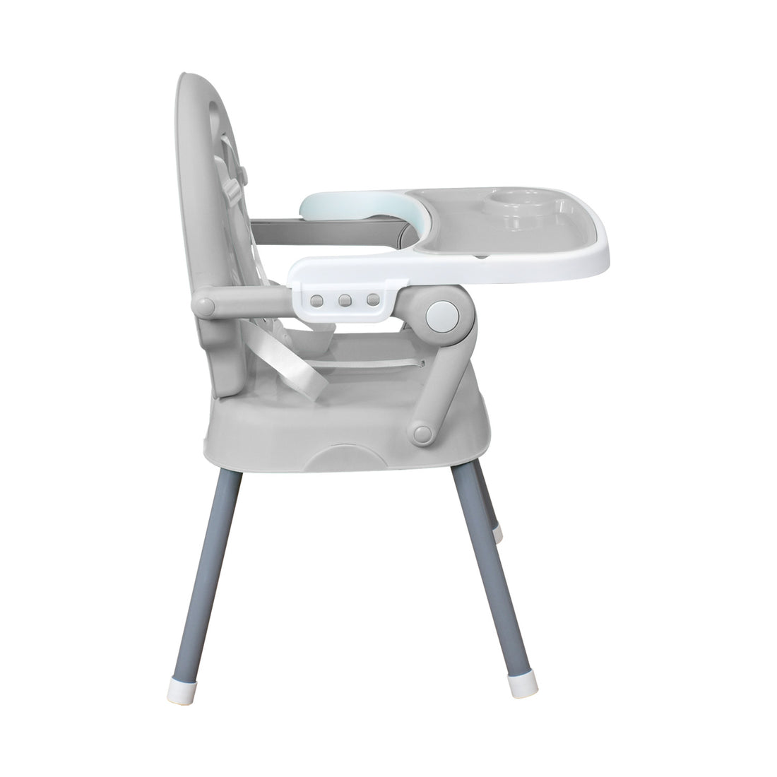 Silla comedor bebe 3en1 Happy Baby Gris CP7000