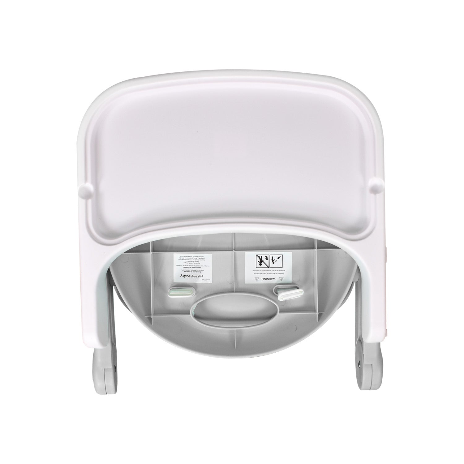 Silla comedor bebe 3en1 Happy Baby Gris CP7000