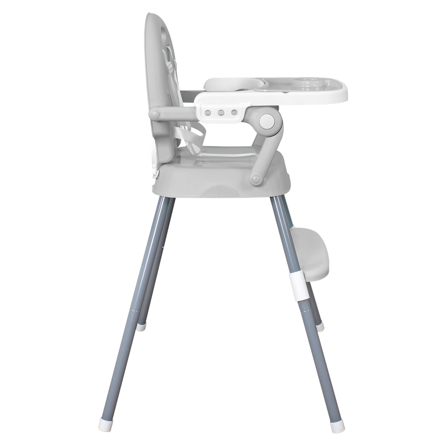 Silla comedor bebe 3en1 Happy Baby Gris CP7000