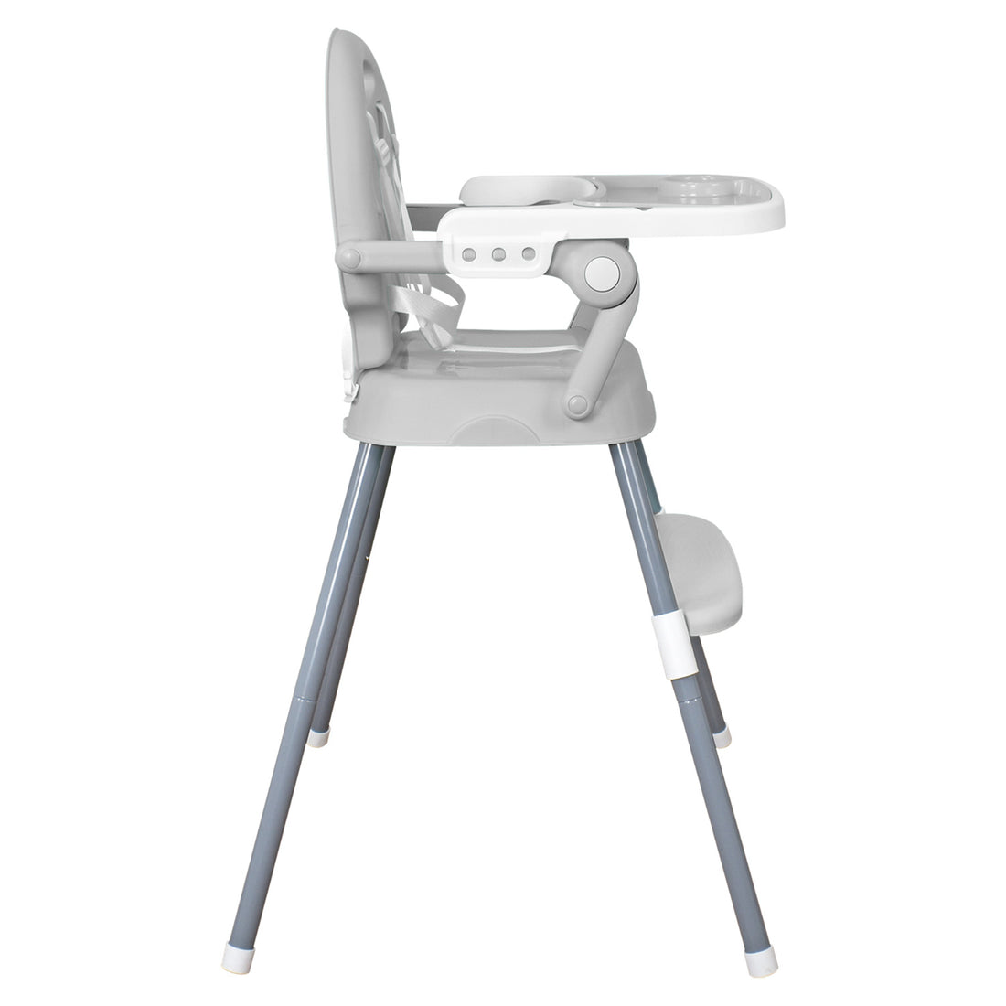 Silla comedor bebe 3en1 Happy Baby Gris CP7000