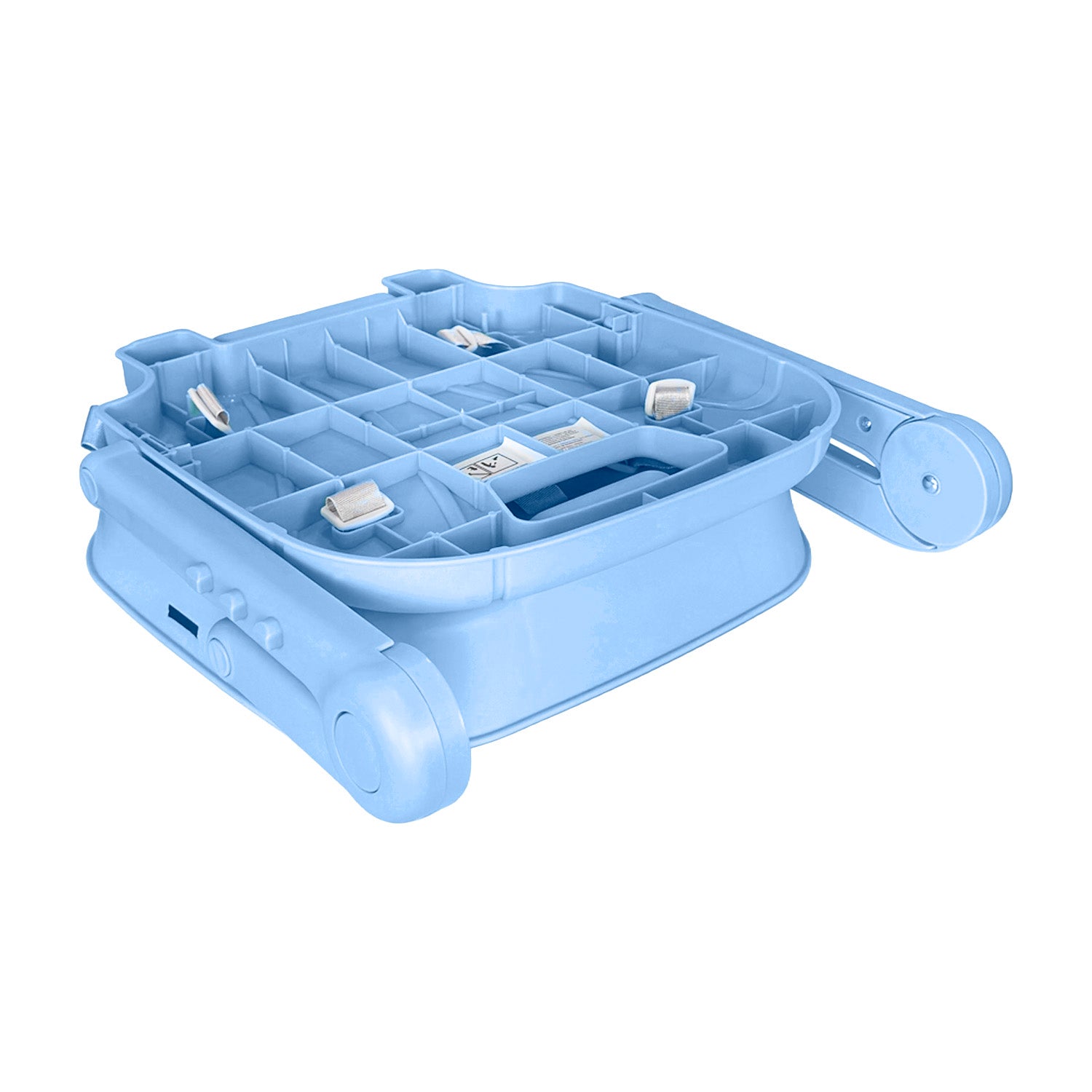 Silla Comedor 3 en 1 bebé CP7000N Happy Baby Azul
