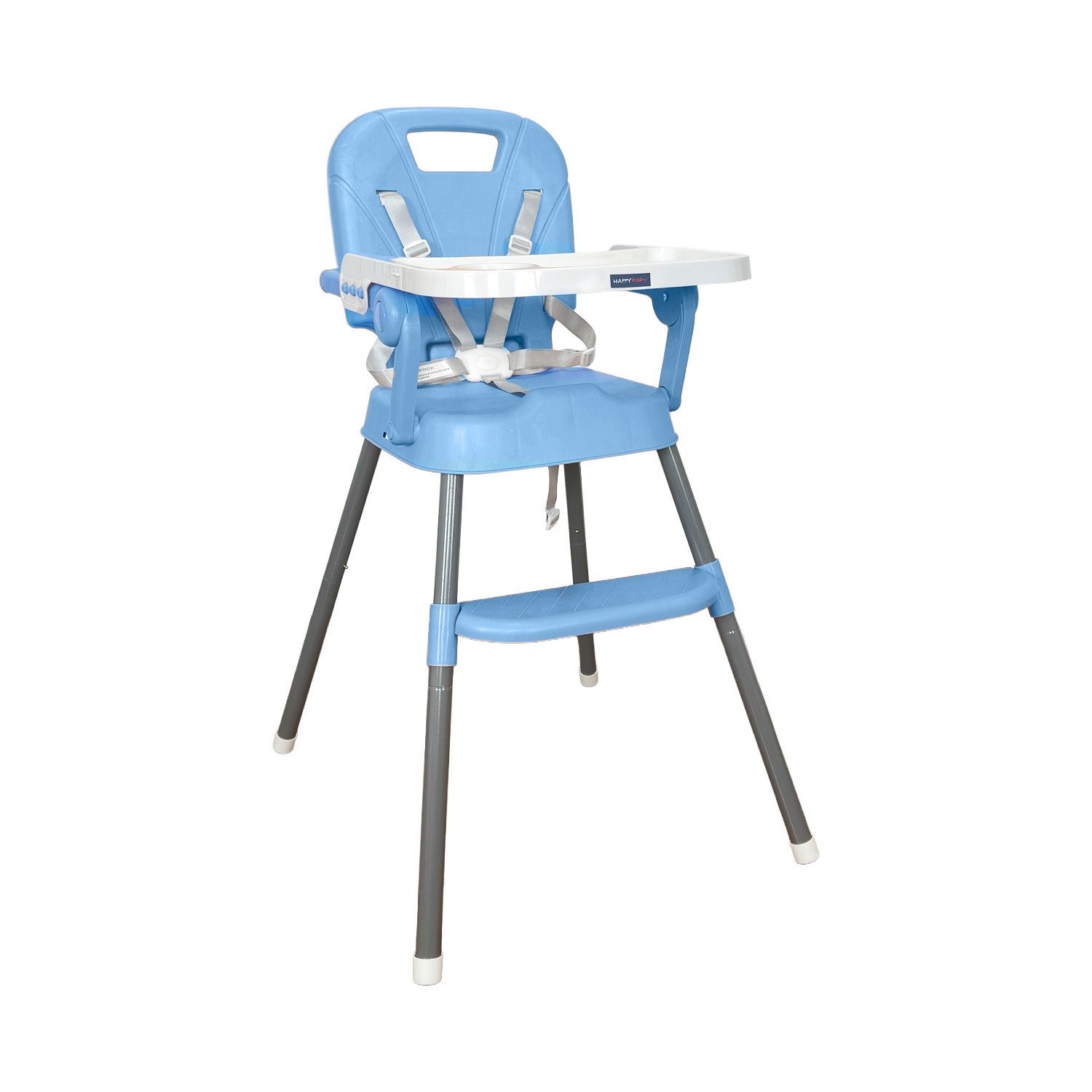 Silla Comedor 3 en 1 bebé CP7000N Happy Baby Azul