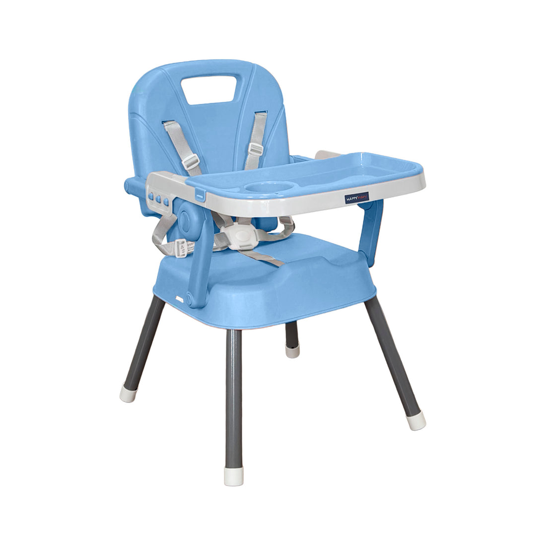 Silla Comedor 3 en 1 bebé CP7000N Happy Baby Azul