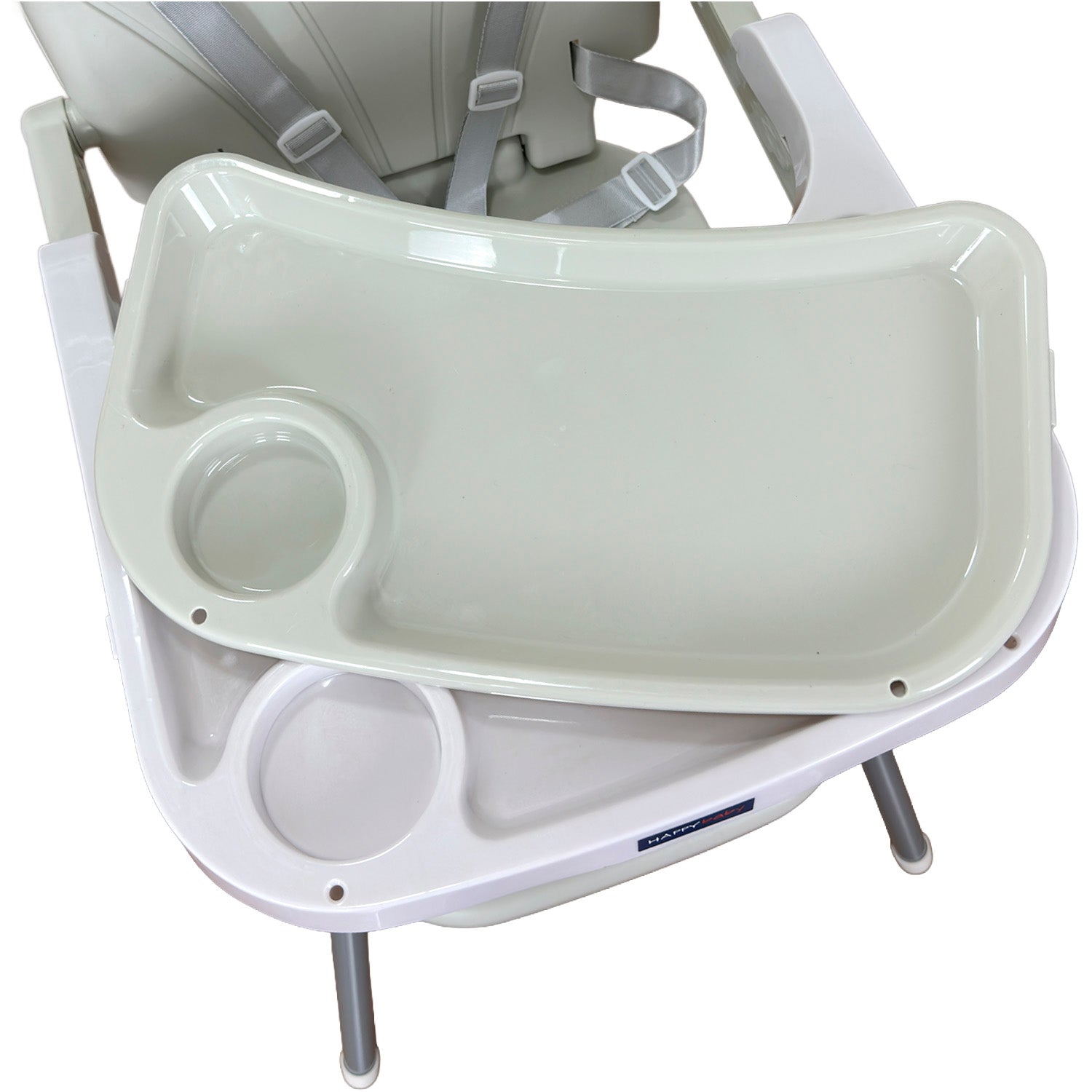 Silla Comedor 3 en 1 bebé CP7000N Happy Baby Beige