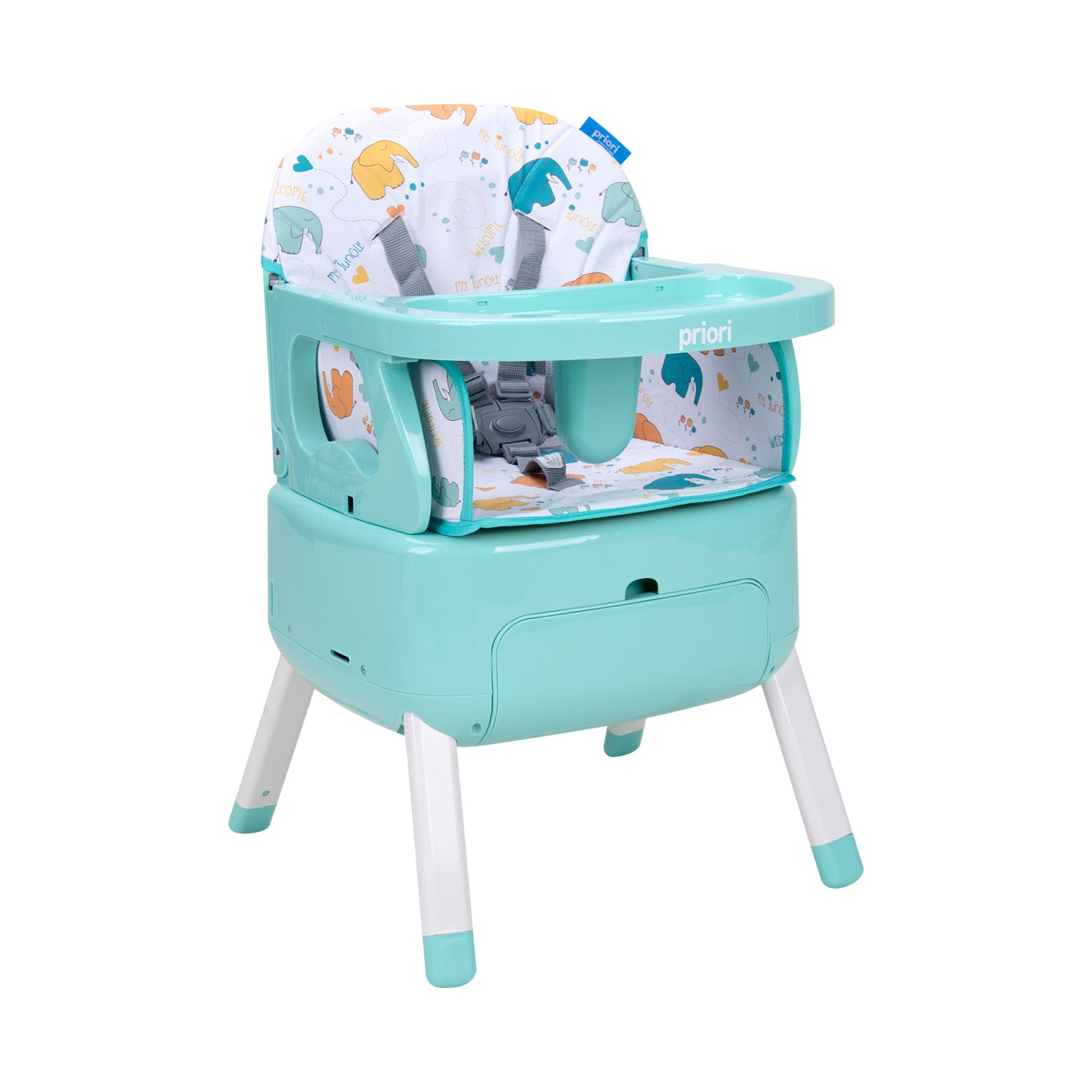 Silla Comedor Bebé 3 en1 Bony Priori Verde