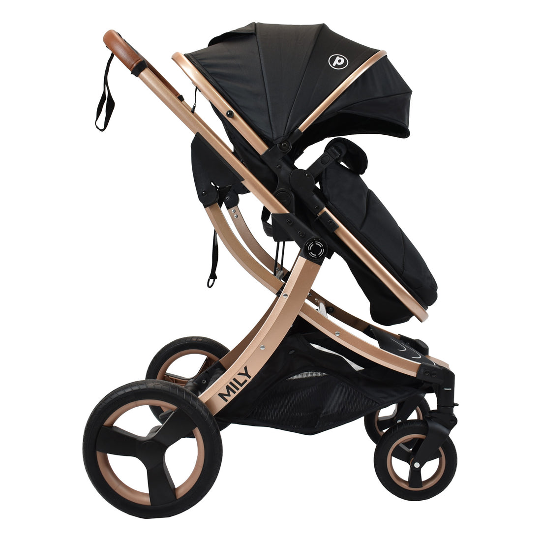 Coche Moises Bebé Mily Cs Negro Priori