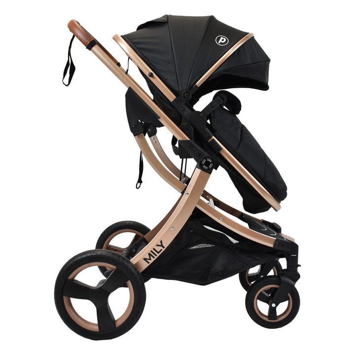 Coche Moises Bebé Mily Cs Negro Priori