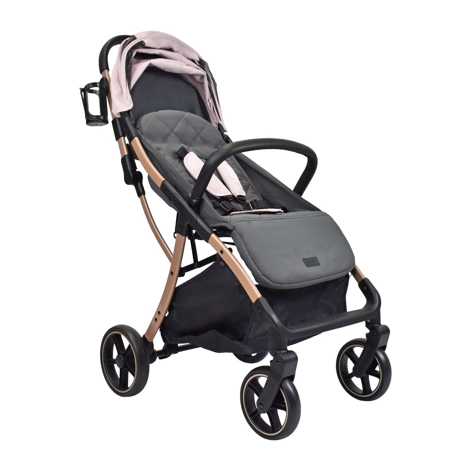 Combo Coche Nova Rosa +Cuna Ariel Octopus Priori Rosa