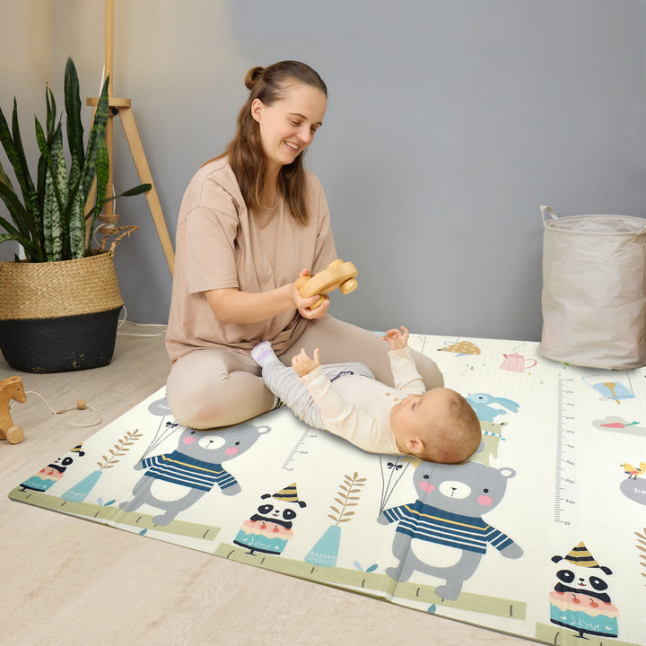 Tapete De Juego Plegable Gateo Bebé Premium Baby PB- E601BR