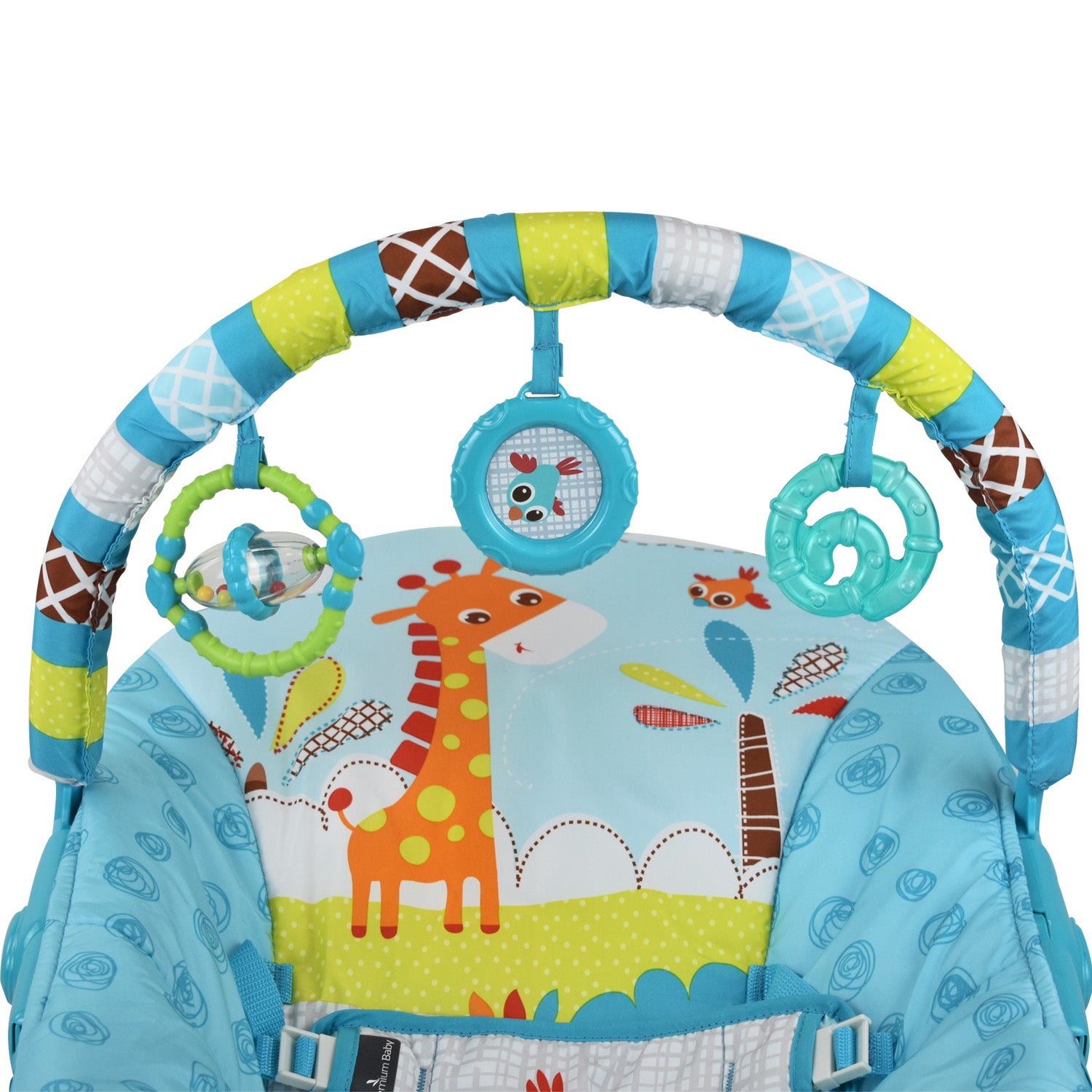 Silla Bouncer Bebé Musical PB2002 Priori Azul