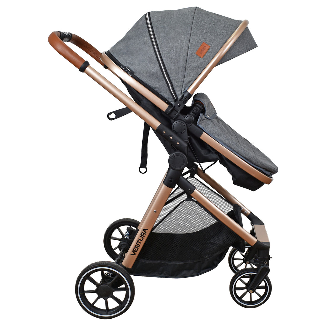 Coche Bebe Travel system Ventura Priori Gris Oscuro