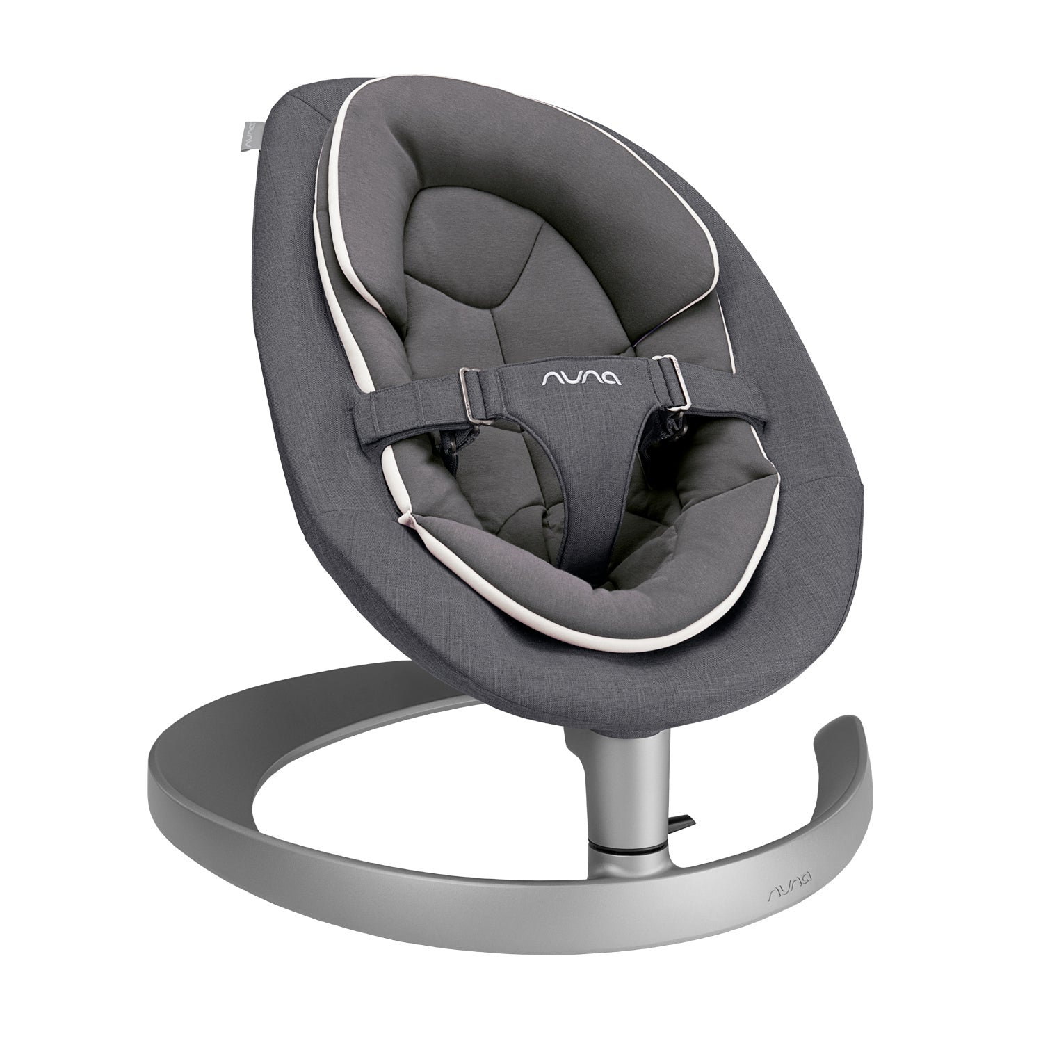 Silla Mecedora Bebe Nuna Leaf Grow Gris