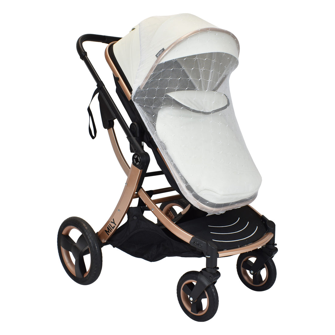 Coche Moises Bebé Mily Cs Blanco Priori