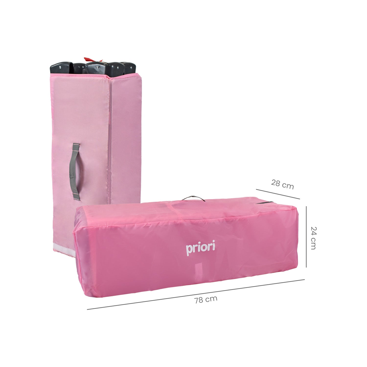 Cuna Colecho Bebe Priori Ariel Octopus Rosa
