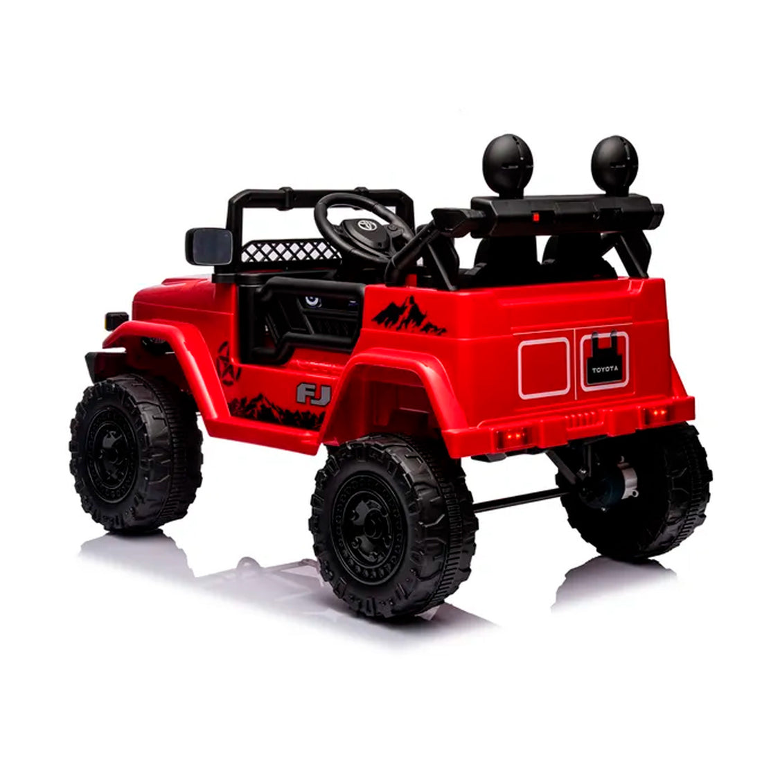 Carro Electrico Niño Niña Montable Toyota YJ2099 Rojo