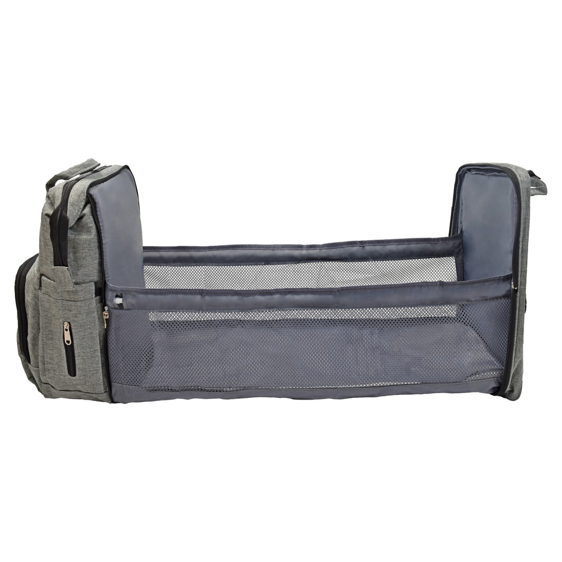 Pañalera Bebe Morral 3 en 1 PS 1001 Priori Gris